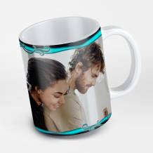 Taza personalizable con diseño romántico 2