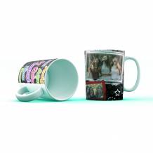 Taza personalizable con diseño amistad 02