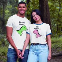 2 camisetas para San Valentín, Dino