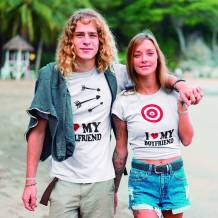 2 camisetas para San Valentín, Flecha