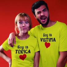 2 camisetas para San Valentín, Toxica