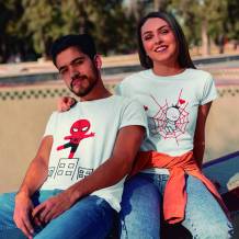 2 camisetas para San Valentín, Spiderman