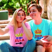 2 camisetas para San Valentín, Loco