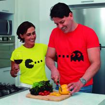 2 camisetas para San Valentín, Pacman