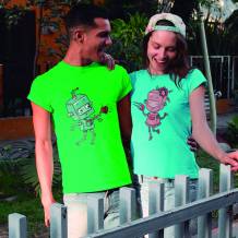 2 camisetas para San Valentín, Robot