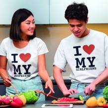2 camisetas para San Valentín, Love