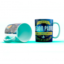 Taza personalizable con diseño papa Jedi 93