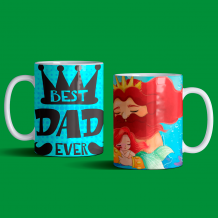 Taza personalizable con diseño mejor padre 98