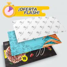 Oferta flash en Manteles de papel A3 para restaurantes