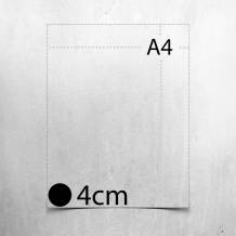 Adhesivos Redondos 4 cm