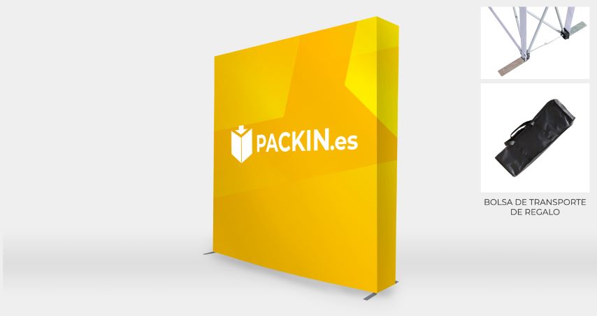 Pop UP Fly de 3x3 metros con impresión personalizada